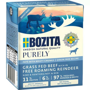 Dog NF Tetra Purely Paté, Rentier