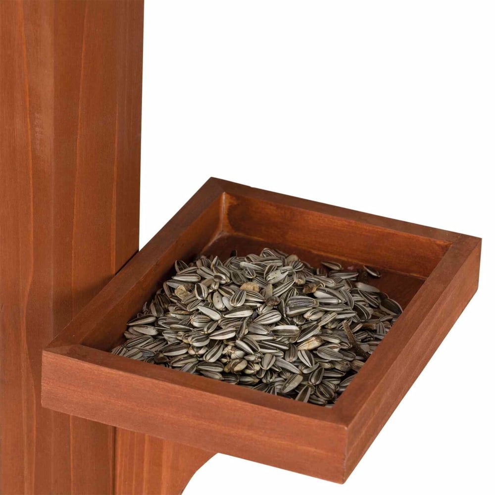 Natura bird feeder house Extra, with stand