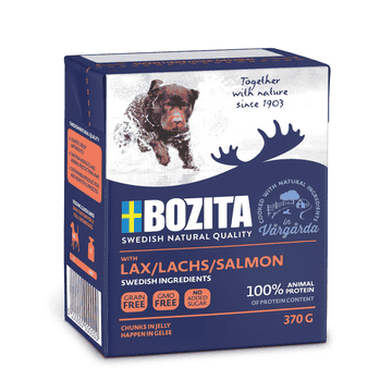 Dog Häppchen in Gelee Lachs