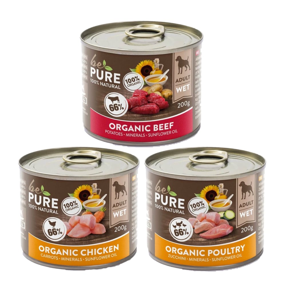 Dog Organic Bio, viande et légumes