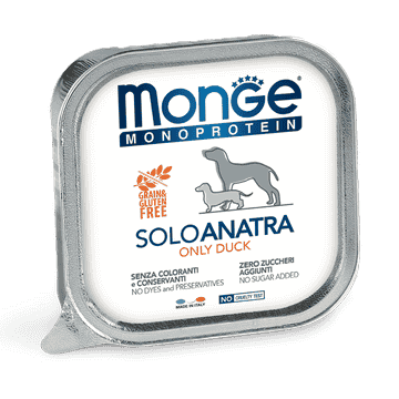 Monoprotein SOLO Dog,  Ente