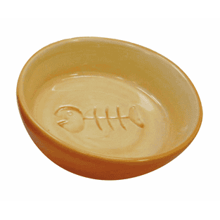 Écuelles pour chats avec motif poisson