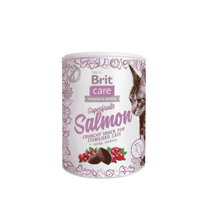 Care Cat Snack - Superfruits Salmon for sterilised cats