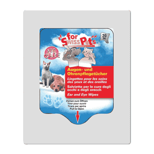 Lingettes pour le soin des yeux et des oreilles