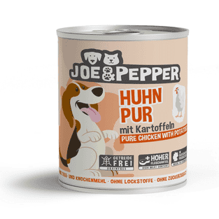 Dog Huhn pur mit Kartoffeln