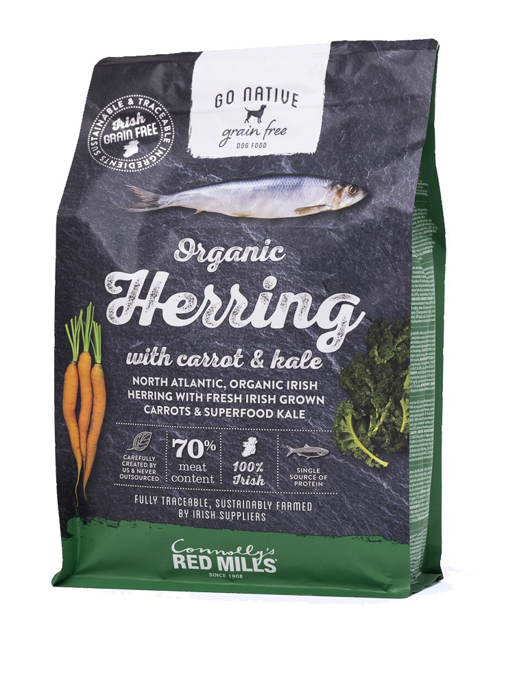 Adult with Organic Herring Dry Dog Food