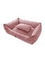 Lit pour chien Aida Luxury Rouge
