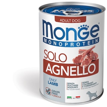 Monoprotein SOLO Dog, lamb