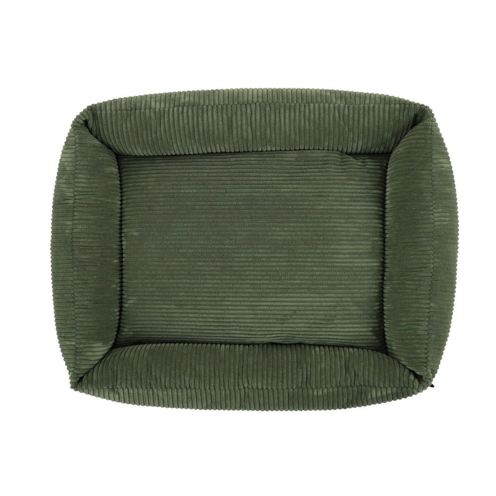 Lit pour chien Ribb vert olive