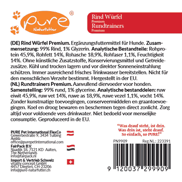 Rind Würfel Premium