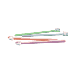 Brosse à dents M - 4 pièces