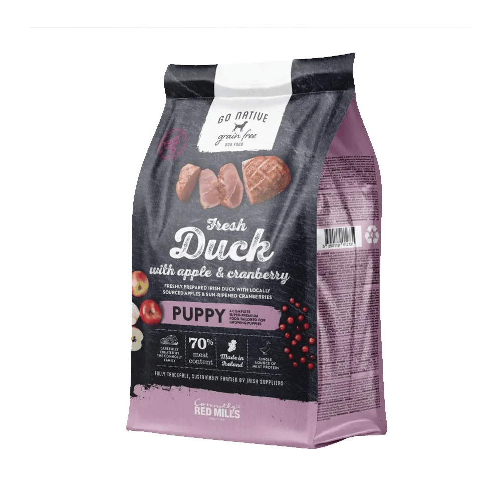 Puppy with Organic Duck Dry Dog Food
