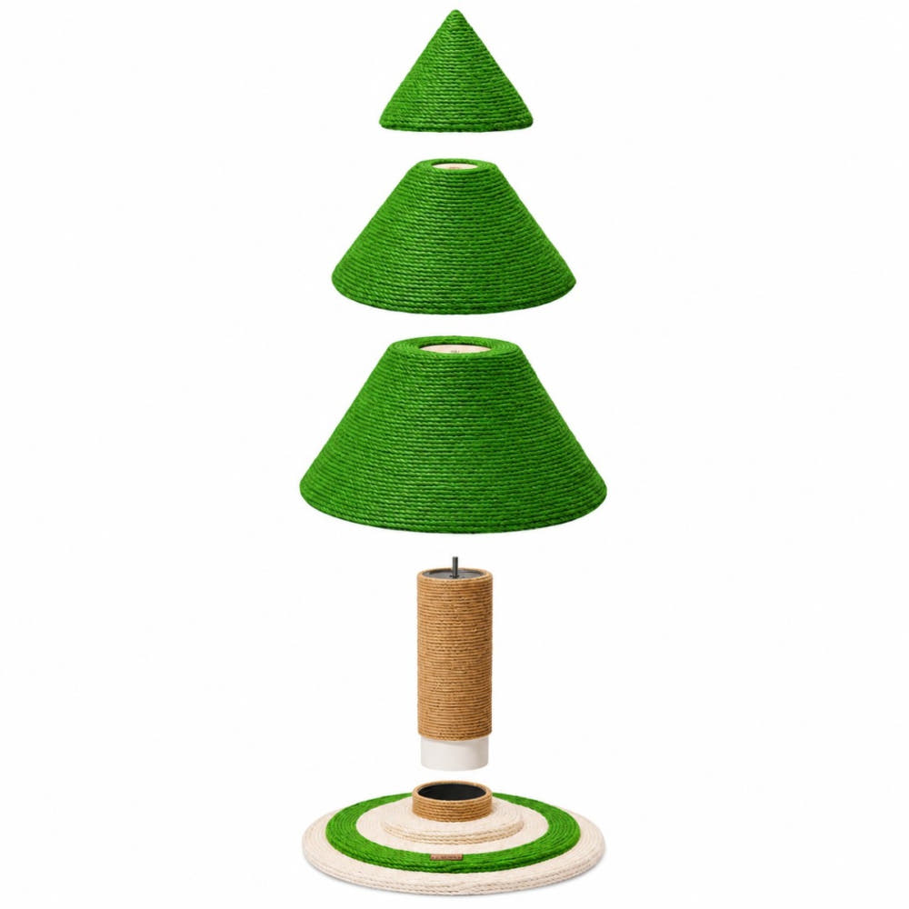 Weihnachtskratzbaum