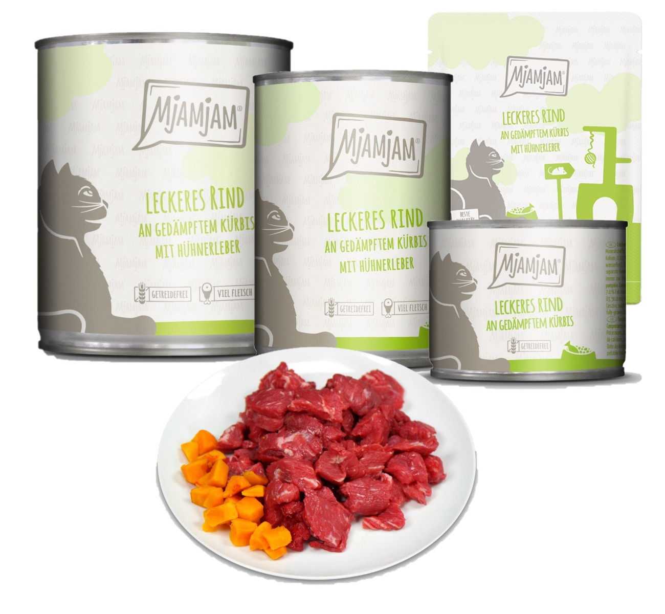 Leckeres Rind (Bœuf & Courge vapeur)