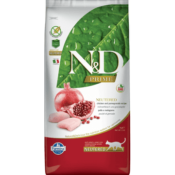 Feline Adult Neutered Huhn Granatapfel getreidefrei