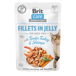 Care Cat - Fillets in Jelly with Tender Turkey & Shrimps