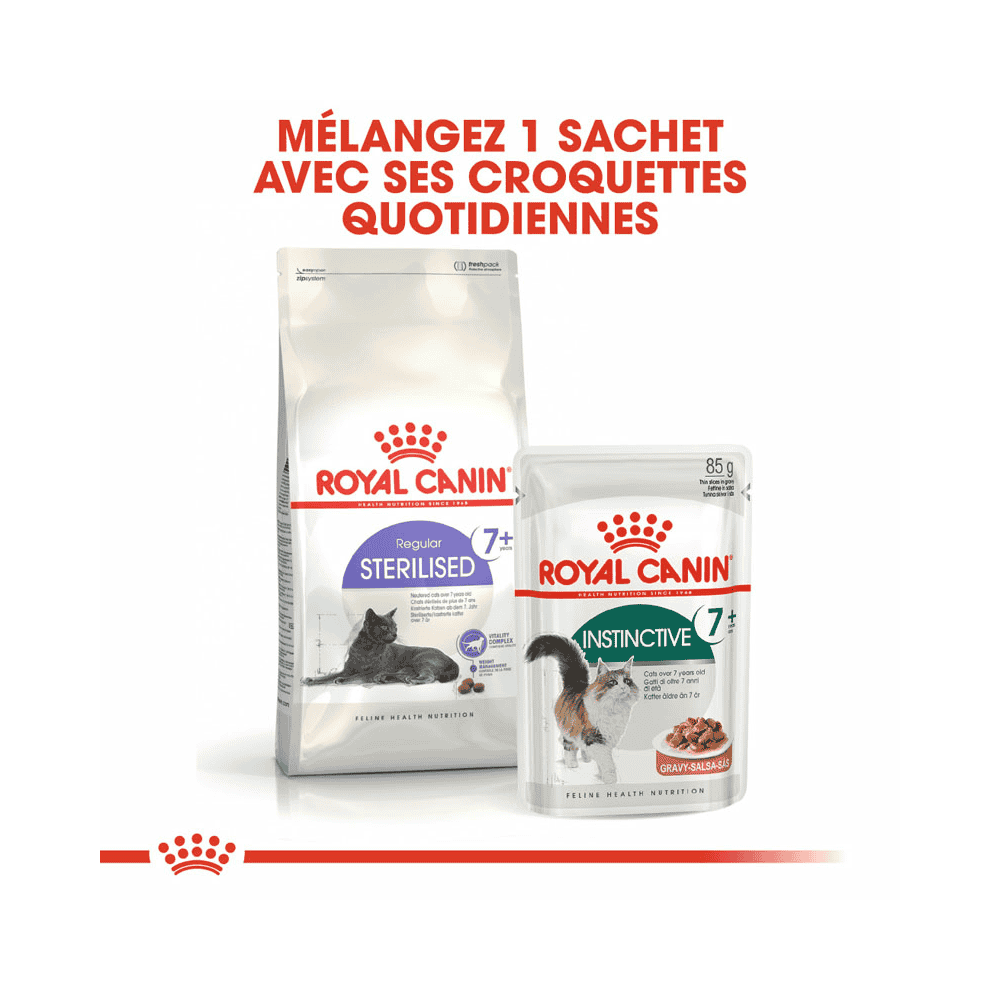 Instinctive 7+ en sauce - sachet