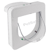 Chatière blanche PetPorte Smart Flap