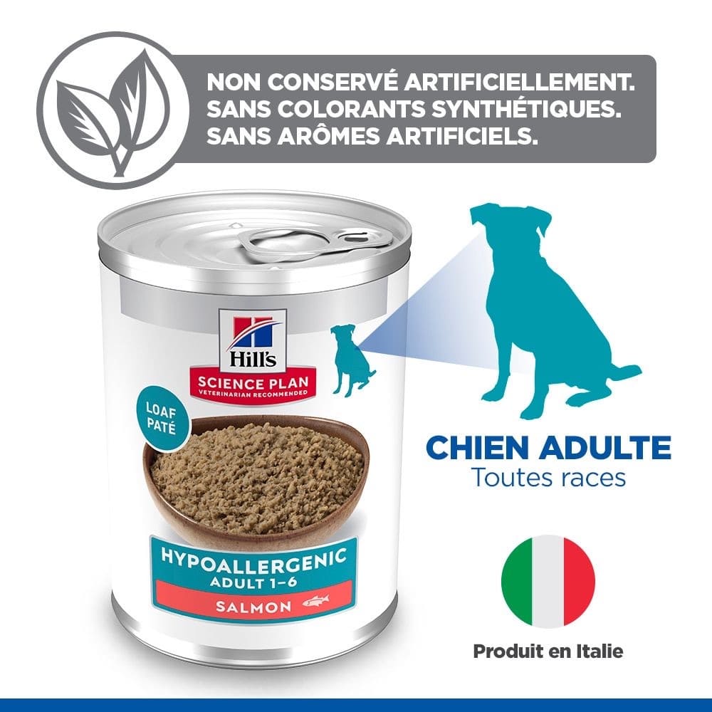 Canine Hypoallergenic Adult Salmon - Boîte