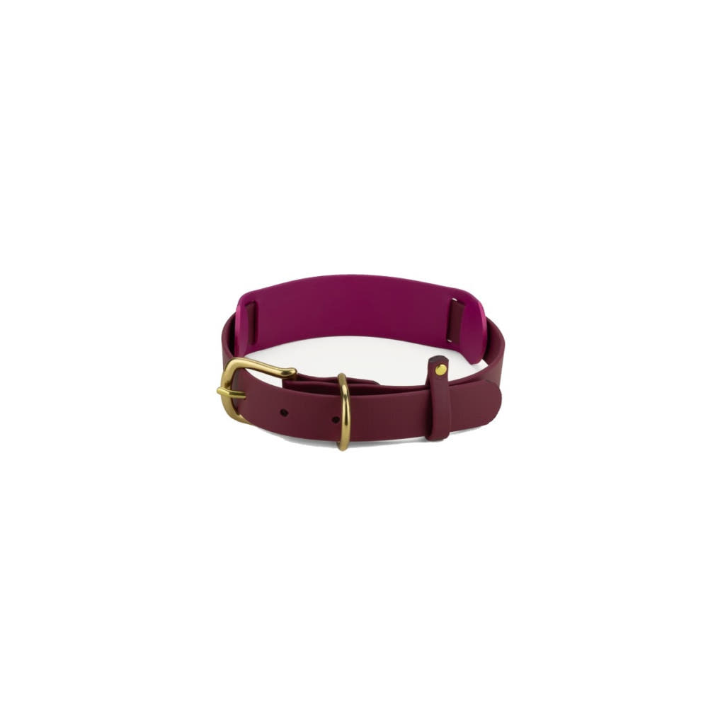 Signature BioThane Halsband wild berry