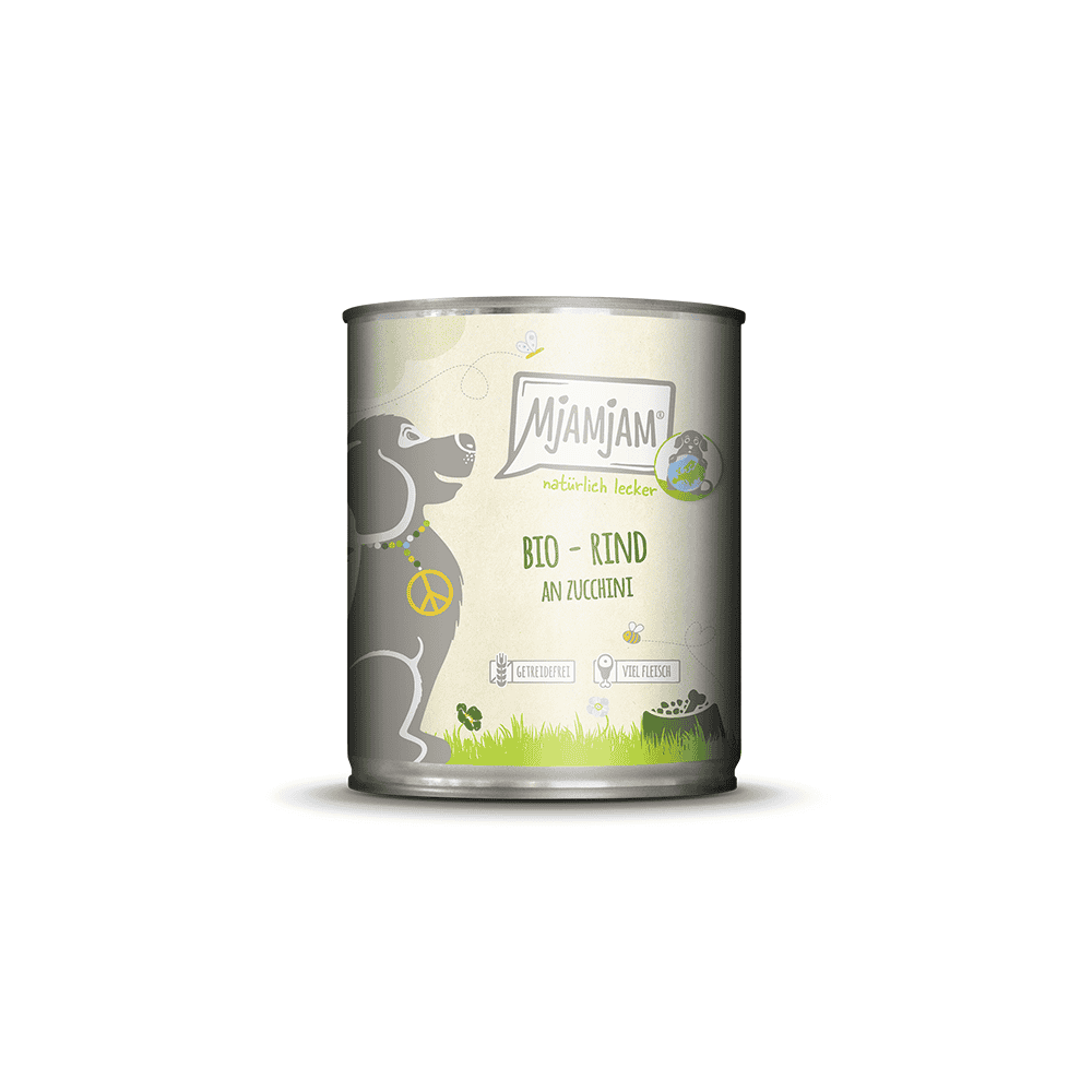 Dog natürlich lecker - BIO Rind an Zucchini (bœuf et courgettes)