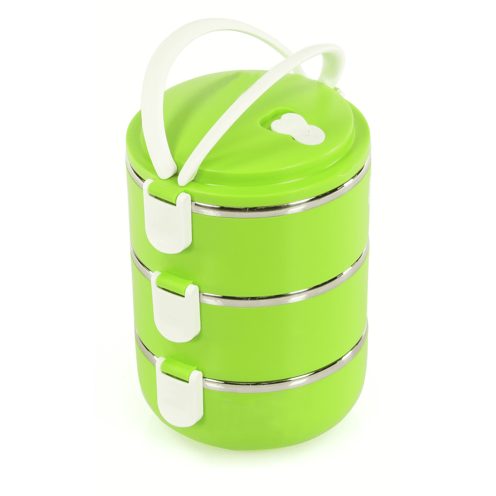 Triple storage container &amp; food bowl