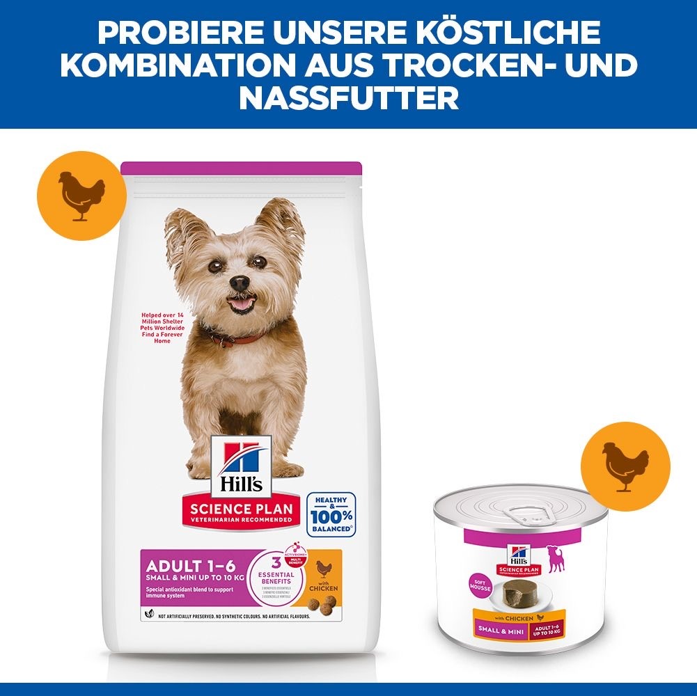 Canine Small & Mini Breed Chicken - Dose