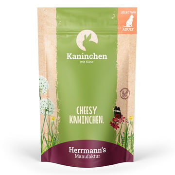Selection Kaninchen mit Käse, Bierhefe und Kokosflocken