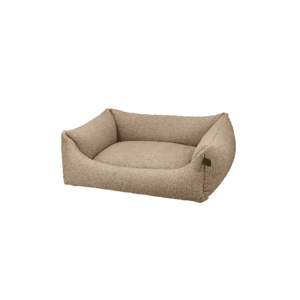 Hundebett Teddy Eco Bouclé Taupe