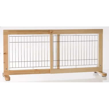 Barrière pour chiens, bois