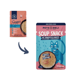 Soup Snack mit Thunfisch & Karotte