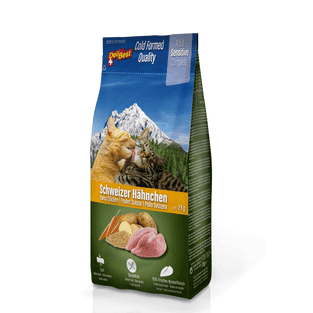 Cat Adult Premium Complete Sensitive Schweizer Hähnchen