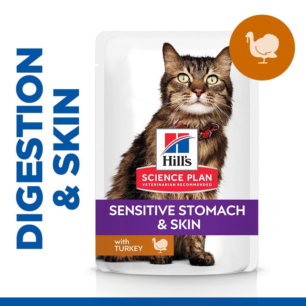 Feline Sensitive Stomach & Skin Adult - Fresh pouches
