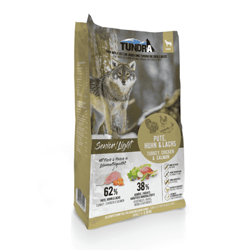 Dog Senior/Light Pute, Huhn & Lachs