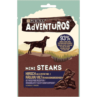 Adventuros Mini Steaks Hirsch