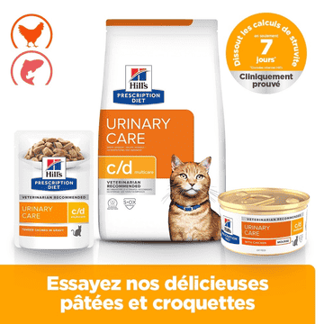 Feline c/d Multicare Urinary Care Mousse au poulet