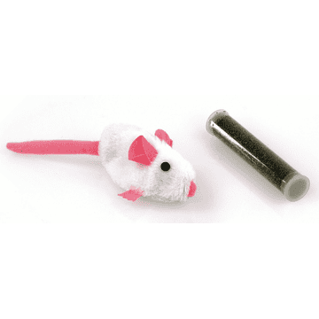 Souris en peluche avec réservoir catnip