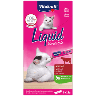 Cat Liquid Snack Rind + Cat Grass