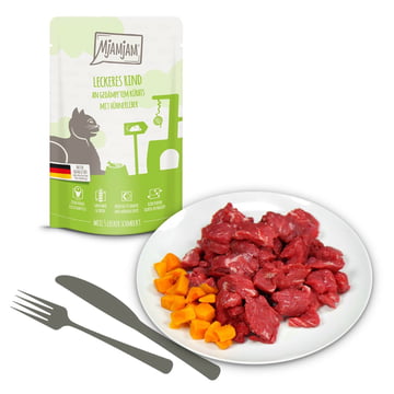 Leckeres Rind (Bœuf & Courge vapeur)