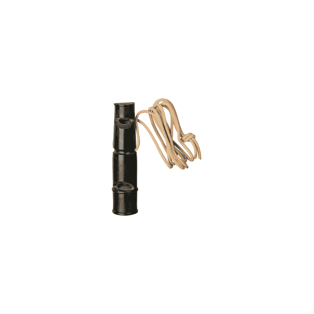 Buffalo horn whistle