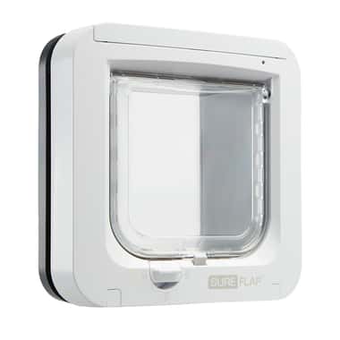 SureFlap Microchip Katzentür grau/weiss