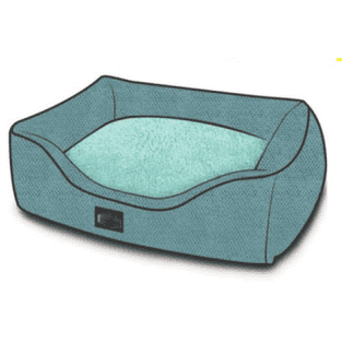 Lit pour chien et chat Cota28, turquoise