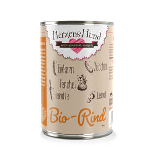 Bio-Rind mit Bio-Gemüse
