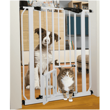 Pet Gate Absperrgitter mit Katzentüre