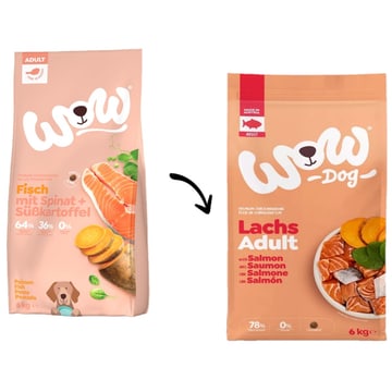 Adult fish with sweet potatoes