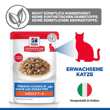 Feline Adult Ocean Fish - Frischebeutel