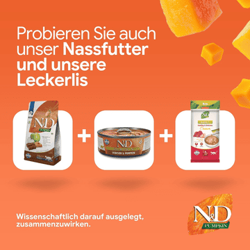 Feline Adult Kürbis Wild, Apfel