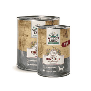 Canine PUR Adult Rind mit Distelöl - en boîte