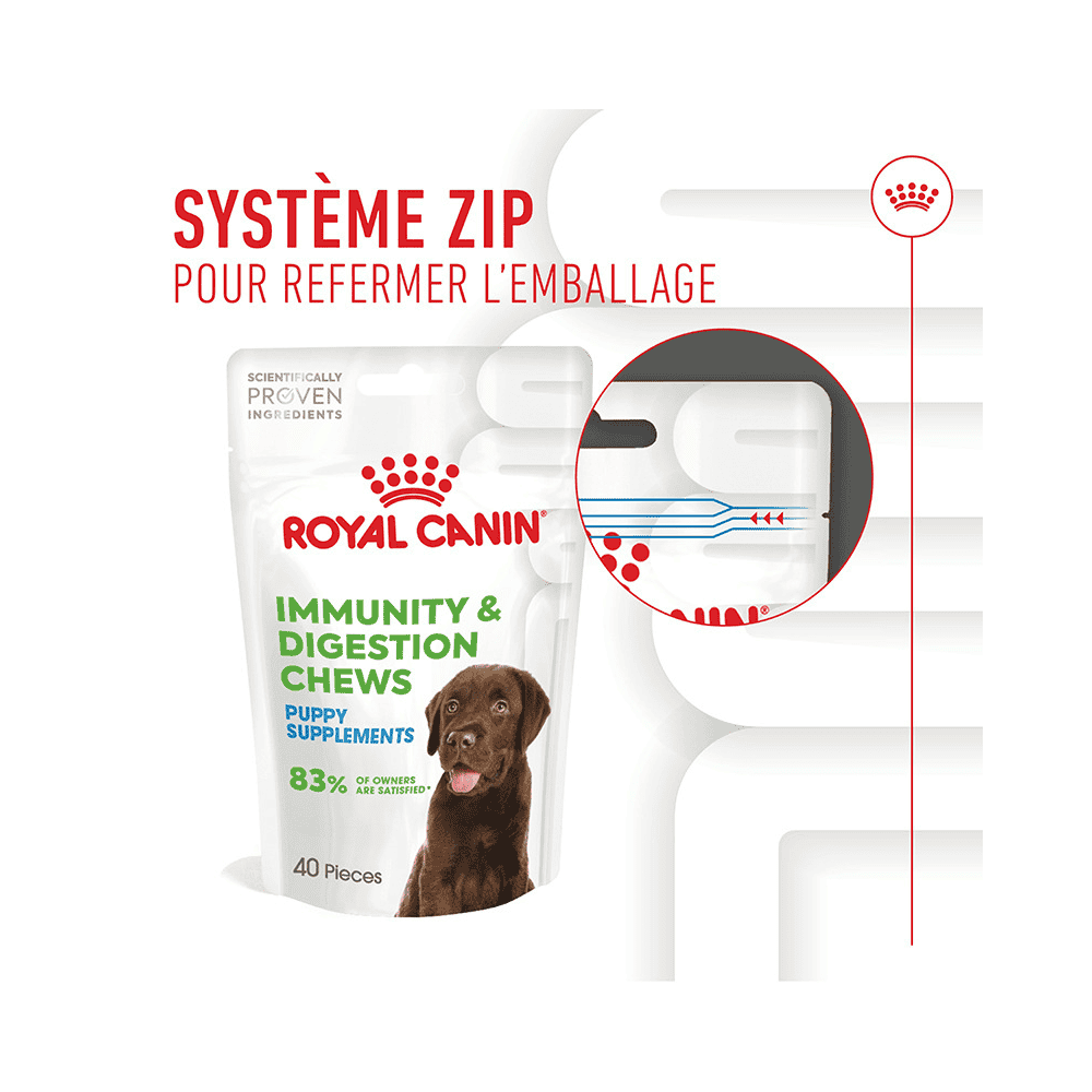 Immunity & Digestion Chews Puppy Supplements
