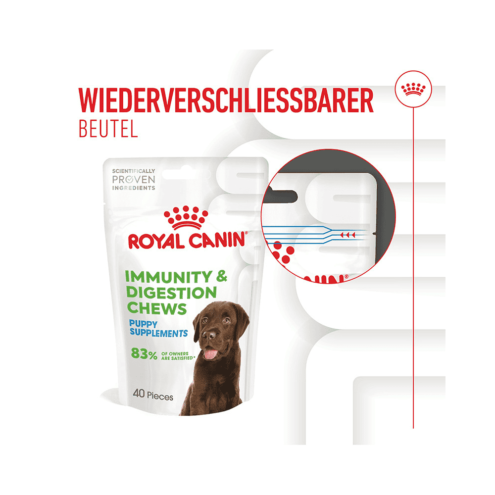 Immunity &amp; Digestion Chews Puppy Supplements